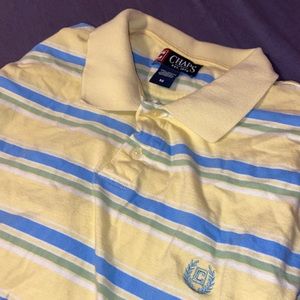 Chaps Yellow Striped Tee